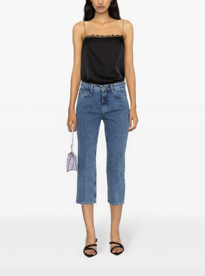 Philosophy di Lorenzo Serafini Lace Trim Satin Camisole