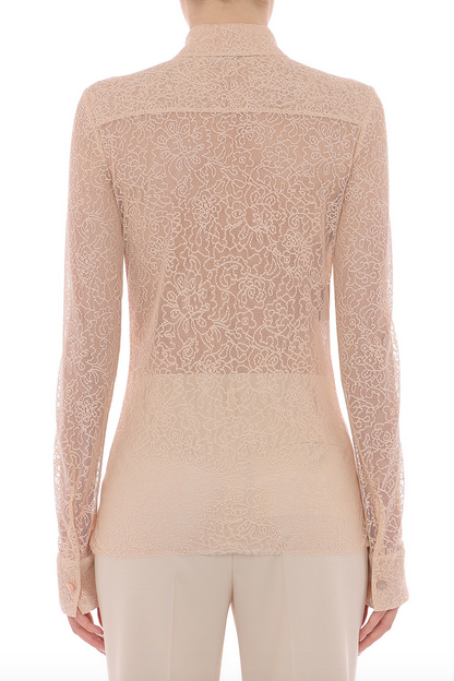 Philosophy di Lorenzo Serafini Natural Lace Shirt