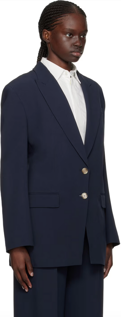 Hugo Boss Jabuckle1 Backless Navy Blazer