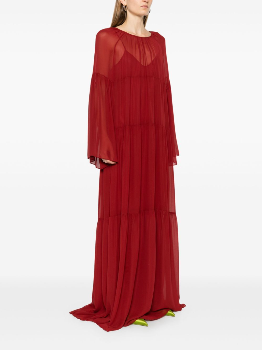Philosophy di Lorenzo Serafini Red Evening Gown