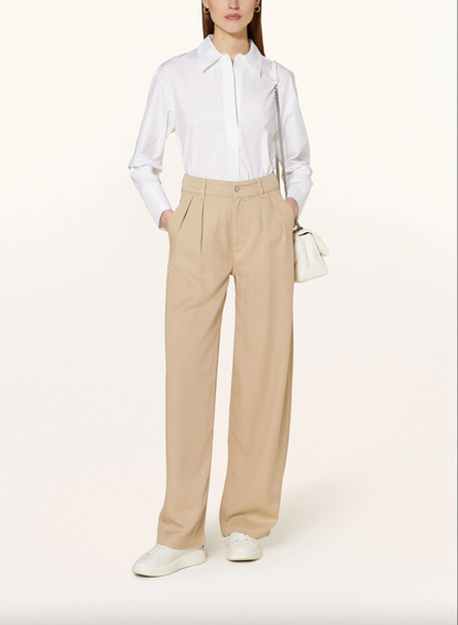 Hugo Boss Beige C_Tanjura-W Trousers