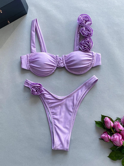 Flower Diva two piece swimsuit