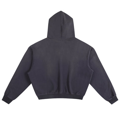 ESSNTIAL ELEMNTS Unisex 420G Sun-Fade Boxy Hoodie