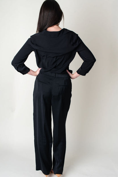 Jules High Waist Wide Leg Trousers