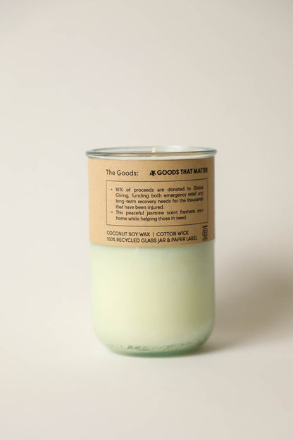 Rebuild, Turkey & Syria Earthquake Relief / Jasmine Scent: Candles for Good