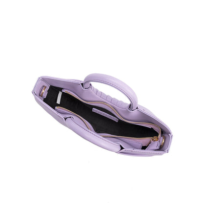 Karlie Lilac Small Top Handle Bag
