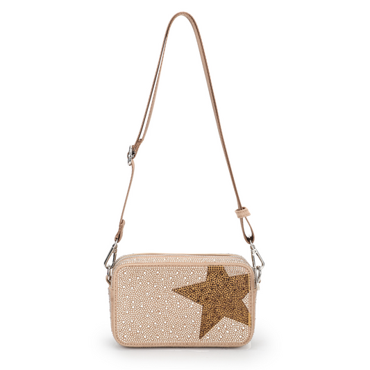 MINI MEME - GOLD RHINESTONE