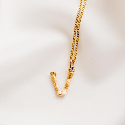 Vintage Mini Alphabet Necklace