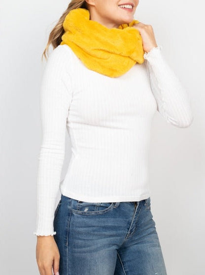 Faux Fur Infinity Scarf