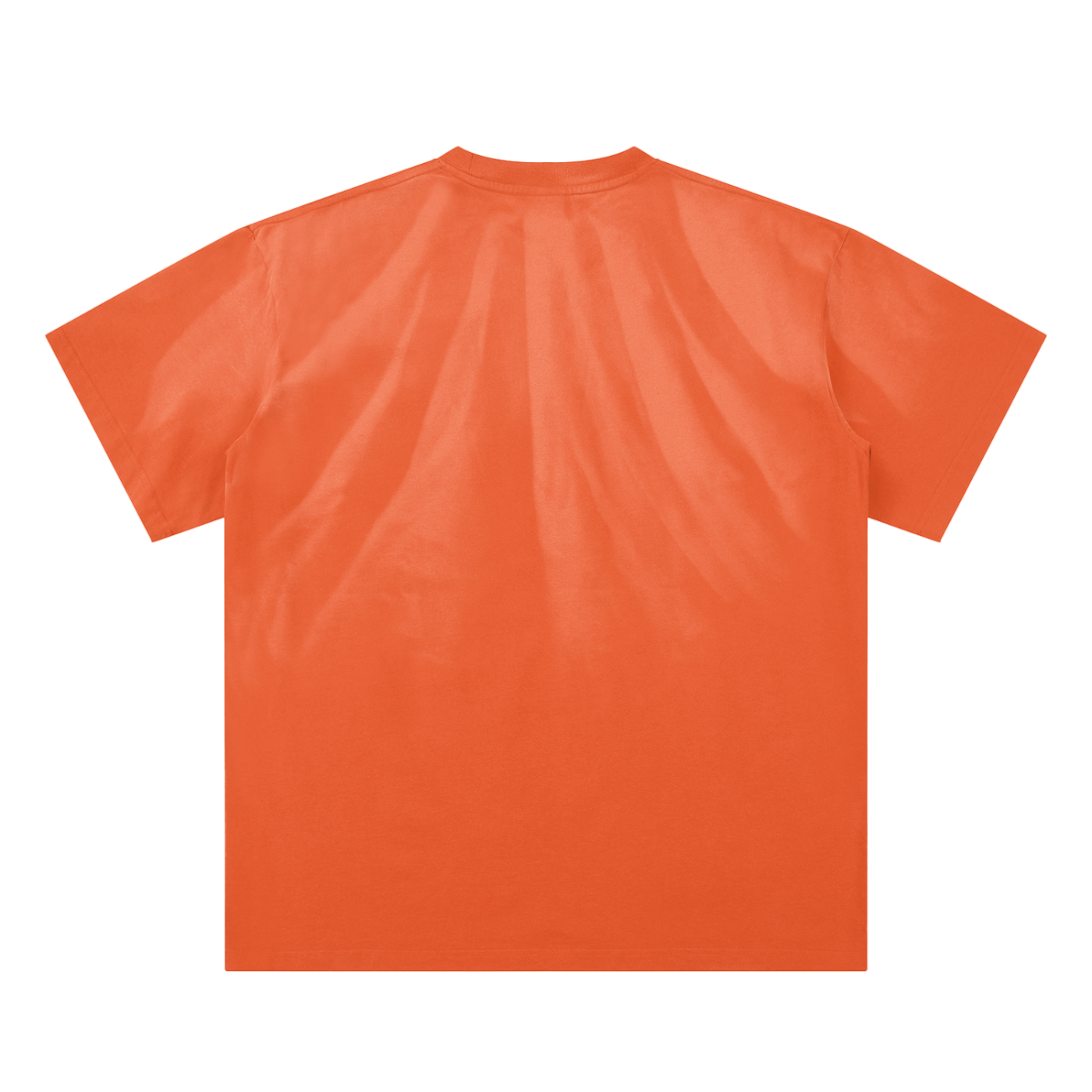 ESSNTIAL ELEMNTS Unisex 250G Hand-Scrunched Faded Tee