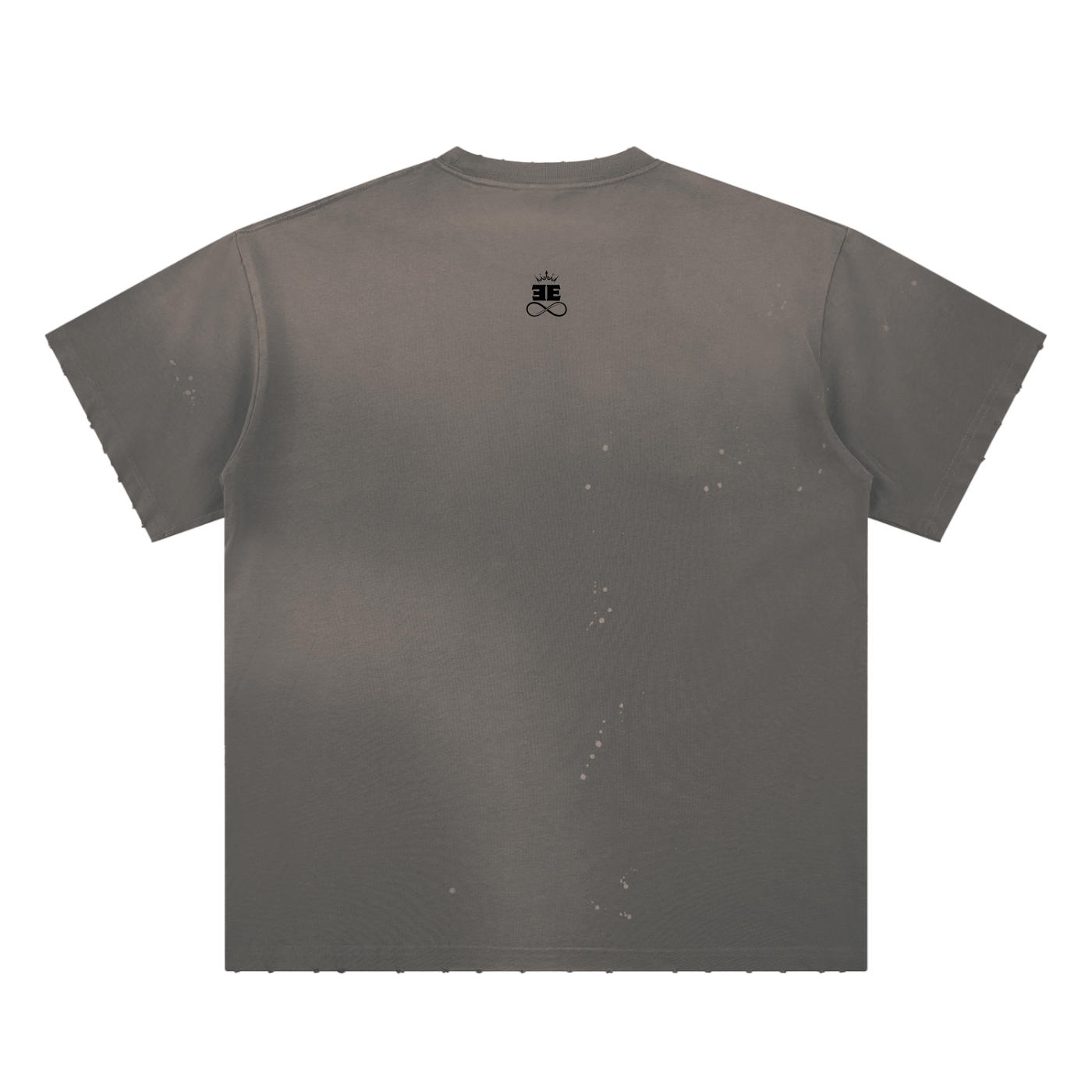ESSNTIAL ELEMNTS Unisex 250G Paint Splatter Faded Tee