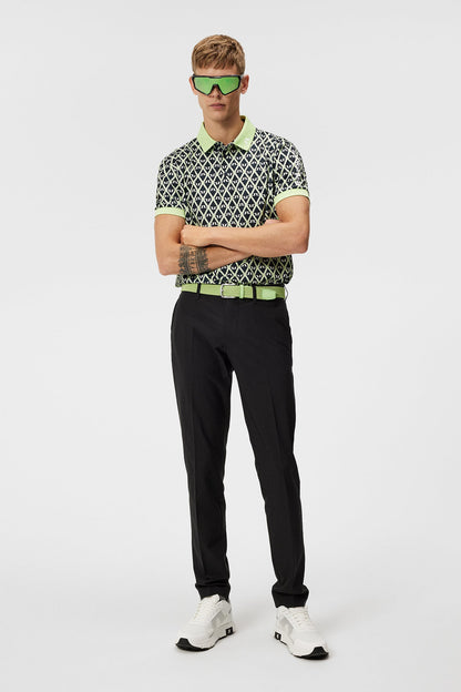 J. Lindeberg Tour Tech Reg Fit Print Polo