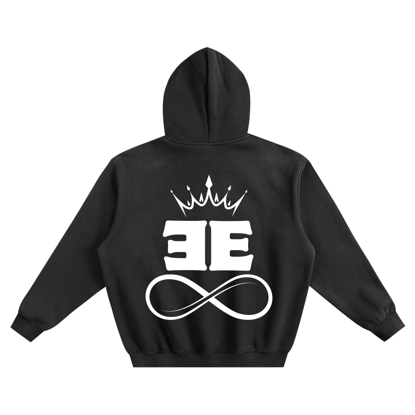 ESSNTIAL ELEMNTS Unisex 350G Fleeced Boxy Hoodie