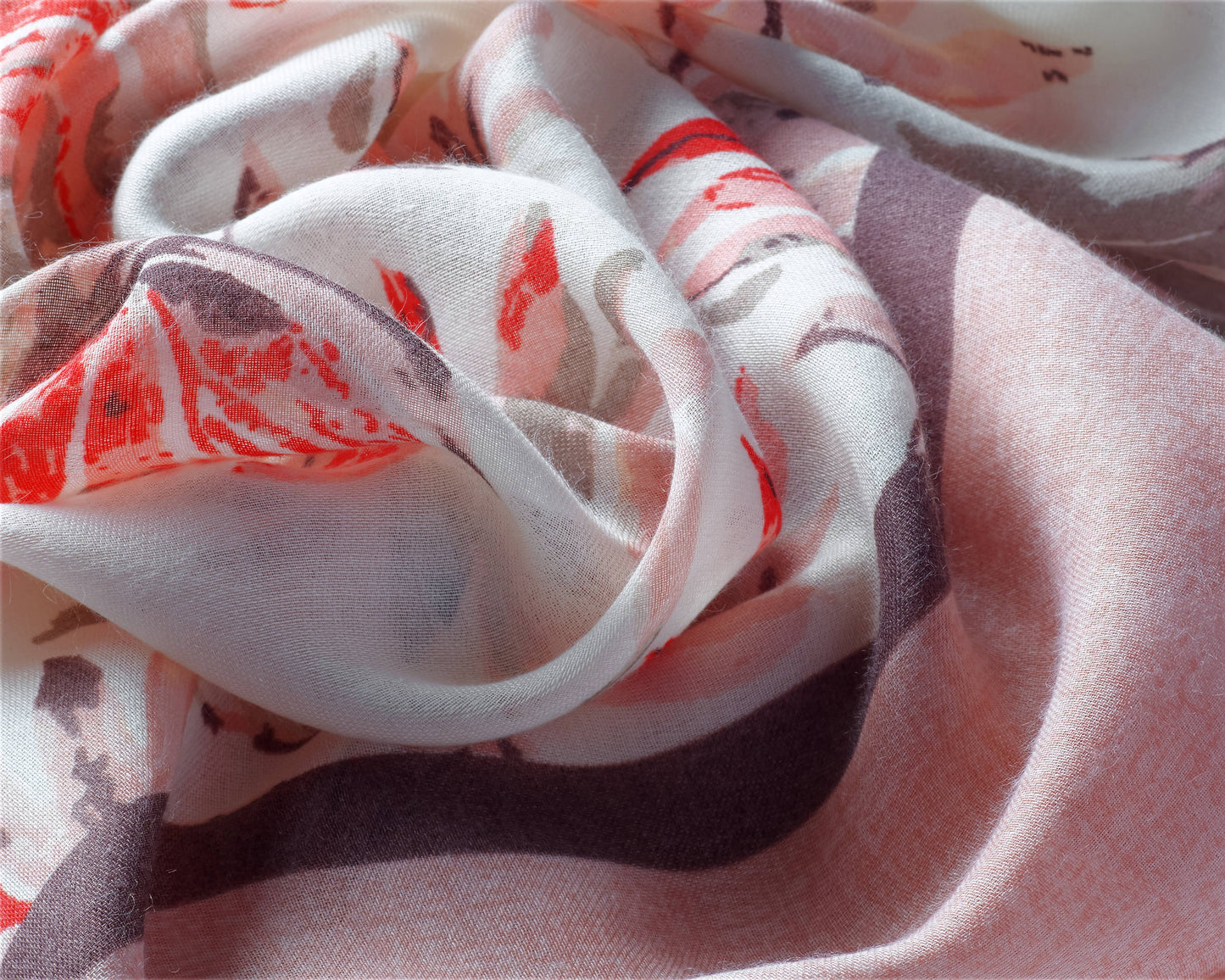 PRINTED COTTON SCARF FOR WOMEN