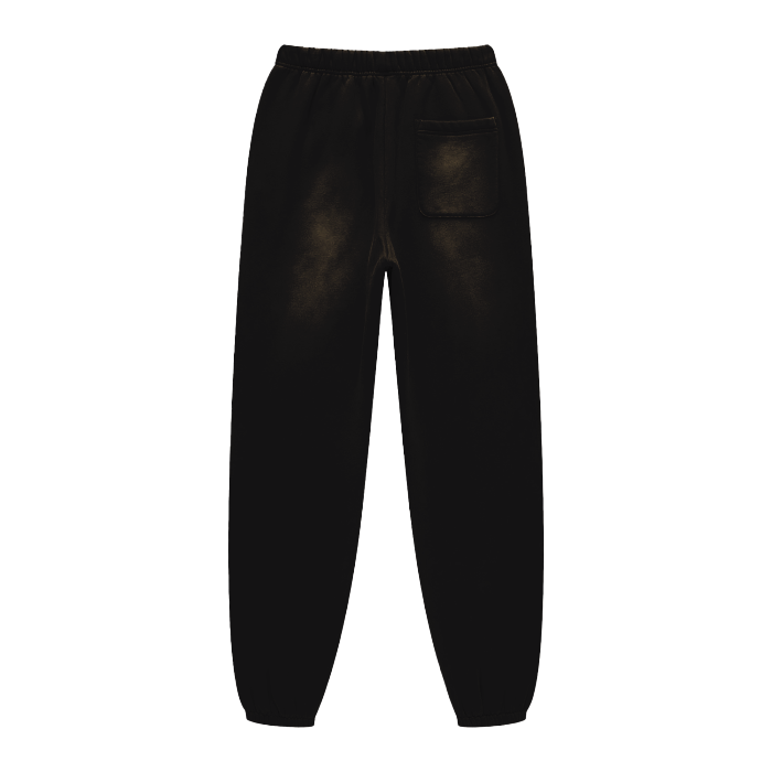 ESSNTIAL ELEMNTS Unisex 375G Faded Wash Fleece Joggers