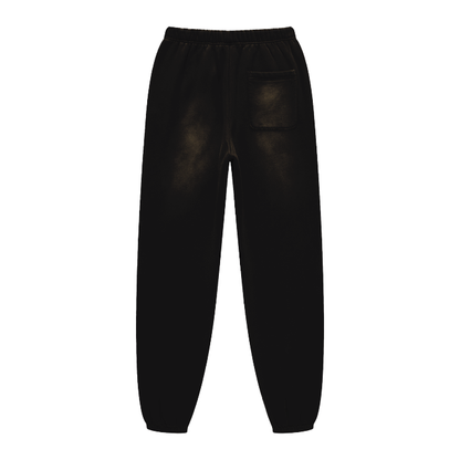 ESSNTIAL ELEMNTS Unisex 375G Faded Wash Fleece Joggers