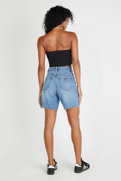 Carrie Long Denim Short