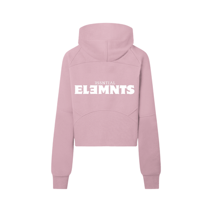 ESSNTIAL ELEMNTS Women's 320G Crop Street Hoodie