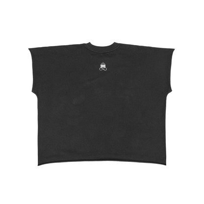 ESSNTIAL ELEMNTS Unisex Raw Edge Boxy Non-Shrink Tee