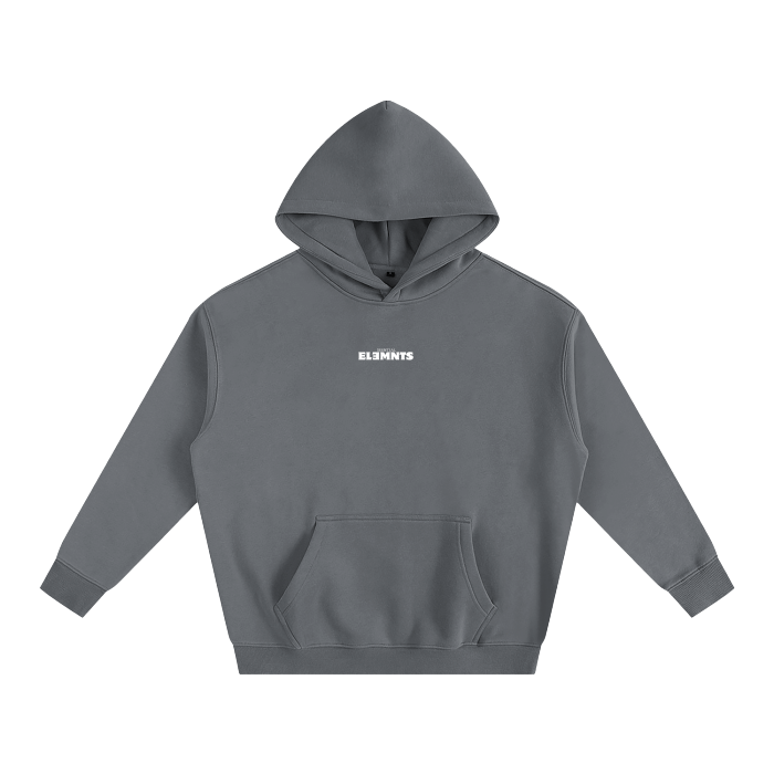 ESSNTIAL ELEMNTS Unisex 350G OS Solid Color Fleeced Hoodie