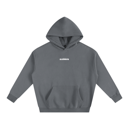 ESSNTIAL ELEMNTS Unisex 350G OS Solid Color Fleeced Hoodie