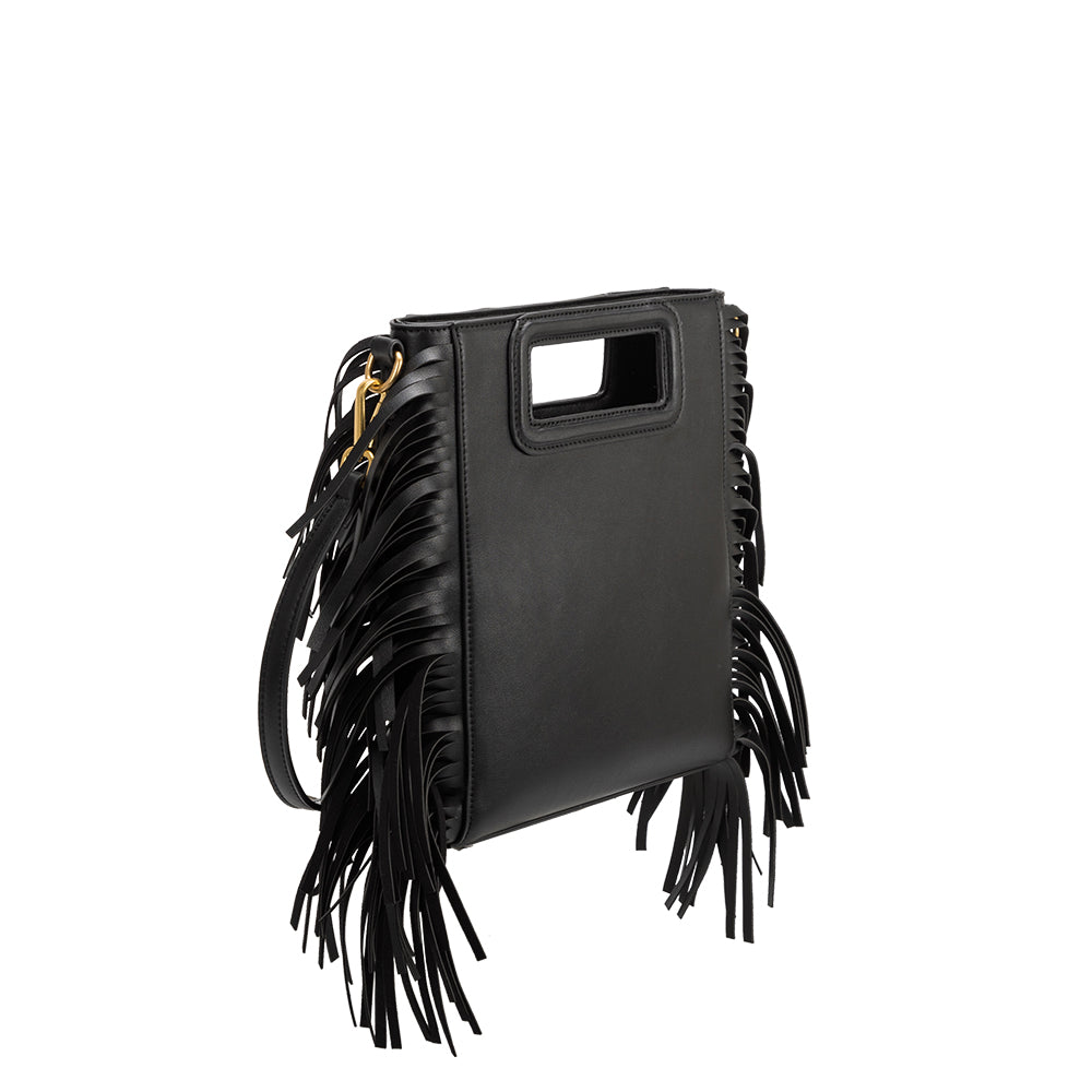 Jamie Black Recycled Vegan Crossbody Bag
