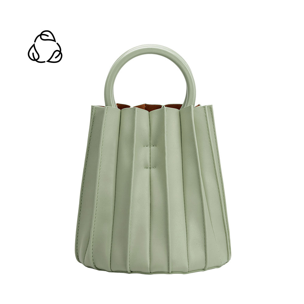 Lily Mint Recycled Vegan Top Handle Bag