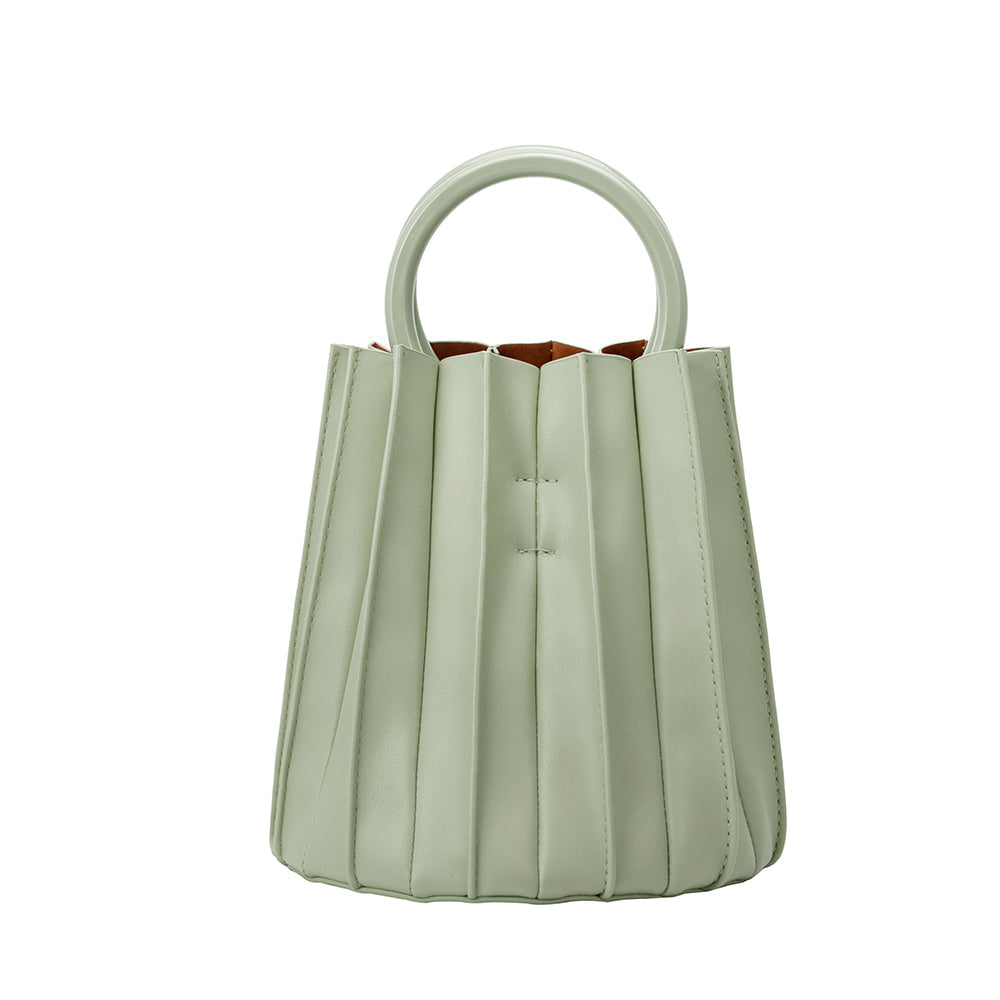 Lily Mint Recycled Vegan Top Handle Bag