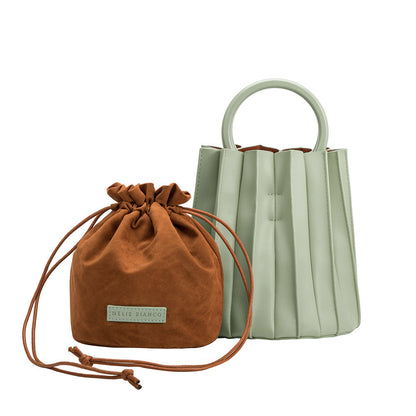 Lily Mint Recycled Vegan Top Handle Bag