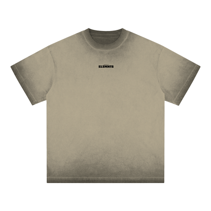 ESSNTIAL ELEMNTS Unisex 250G Reverse Dyed Tee