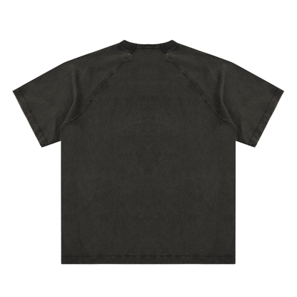 ESSNTIAL ELEMNTS 260G Vintage Washed Raglan Cotton Tee