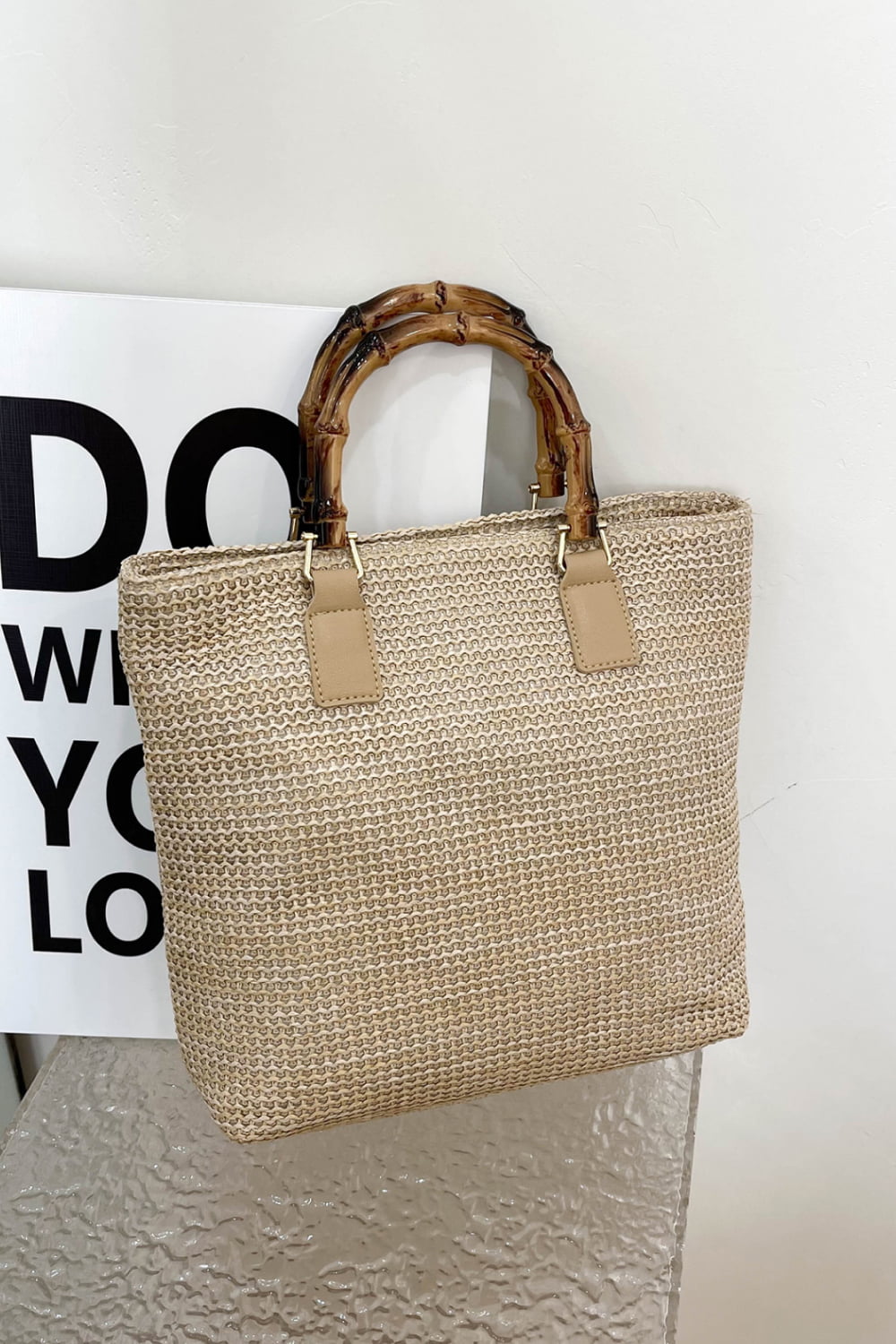 Medium Straw Handbag