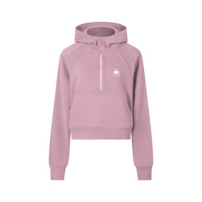 ESSNTIAL ELEMNTS Women's 320G Crop Street Hoodie