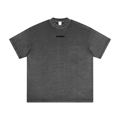 ESSNTIAL ELEMNTS Unisex Classic Snow Wash Tee