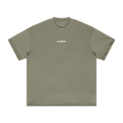 ESSNTIAL ELEMNTS Unisex HW Earth Tone Loose Tee