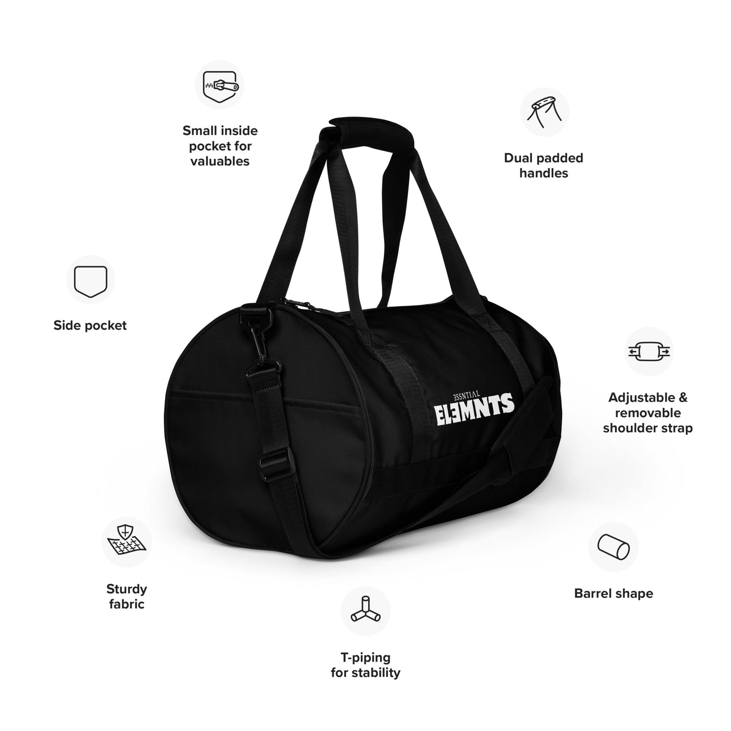 ESSNTIAL ELEMNTS Street Utility Medium Duffel Bag