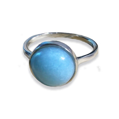 Gemstone Round Ring