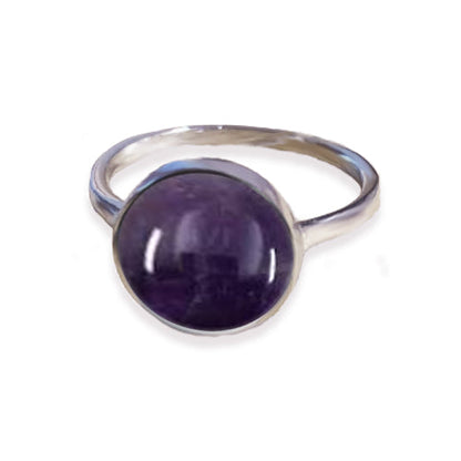 Gemstone Round Ring