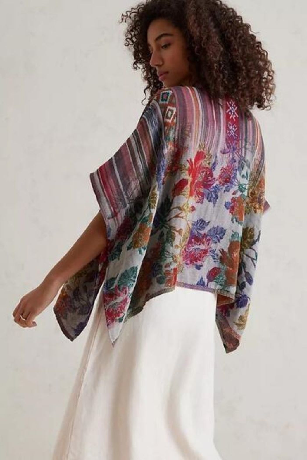 Multi-Layered Jacquard Short Jacket
