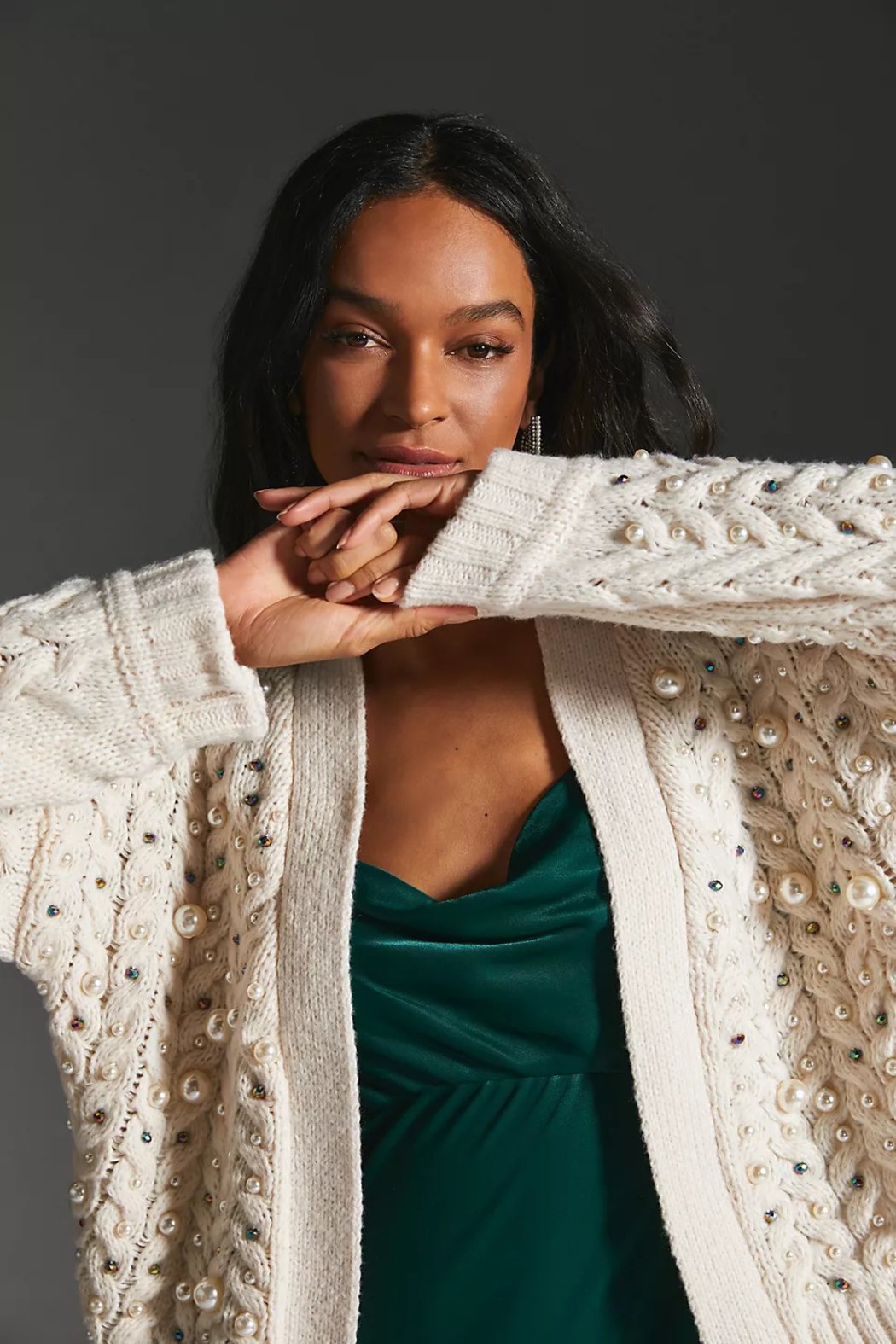 Party Pearl Cardigan