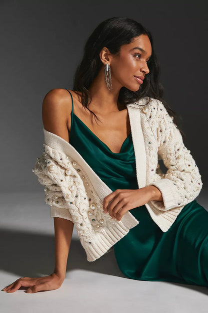 Party Pearl Cardigan