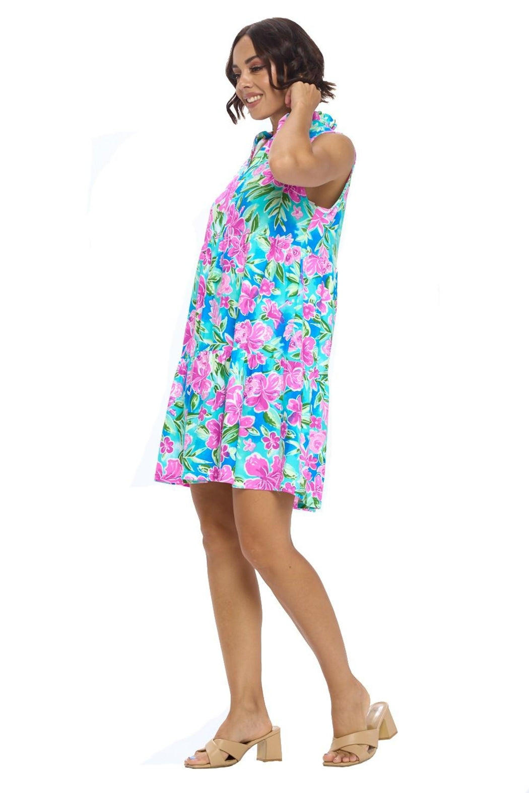Floral Tiered Dress