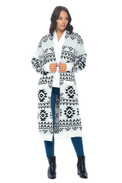 Grey Long Duster