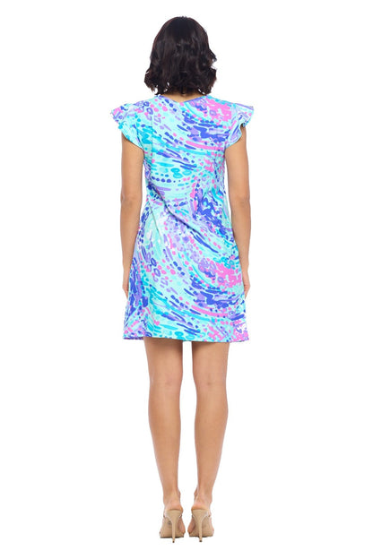 Mint Cutout Shift Dress