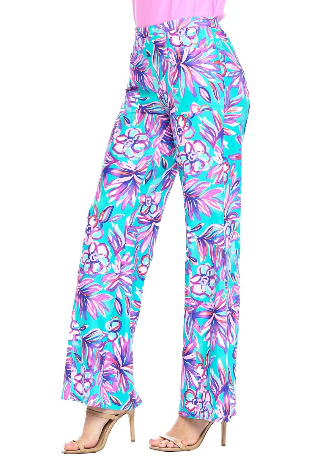 Mint Floral Palazzo