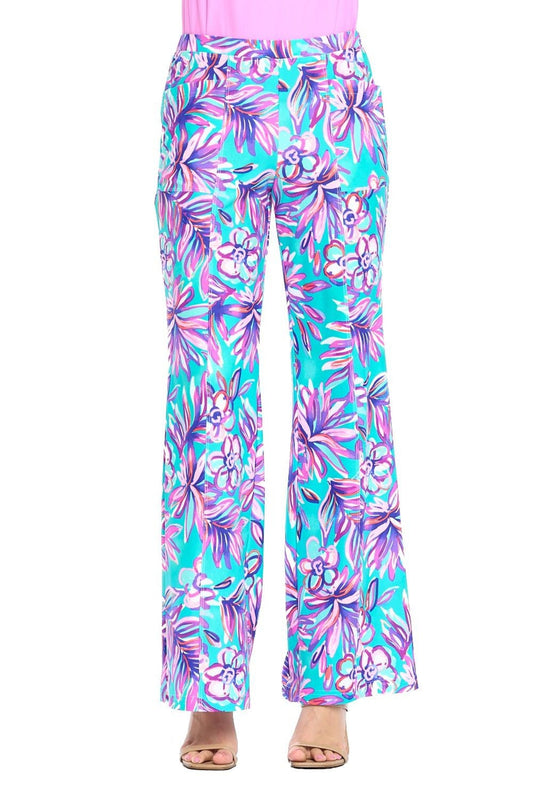 Mint Floral Palazzo
