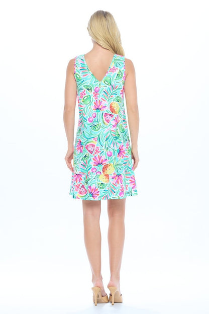 Mint Ruffle Dress