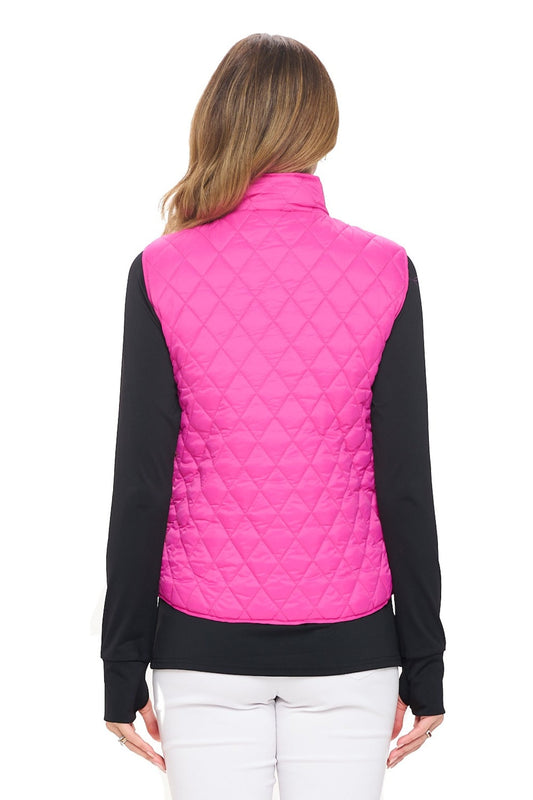 Pink Puffer Vest