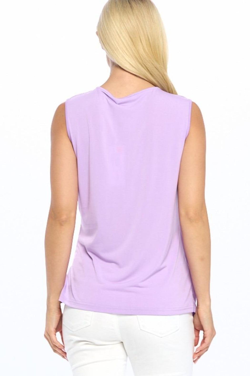 Royal Wrap Sleeveless Top