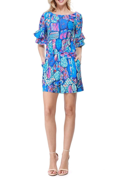 Ruffle Sleeve Romper